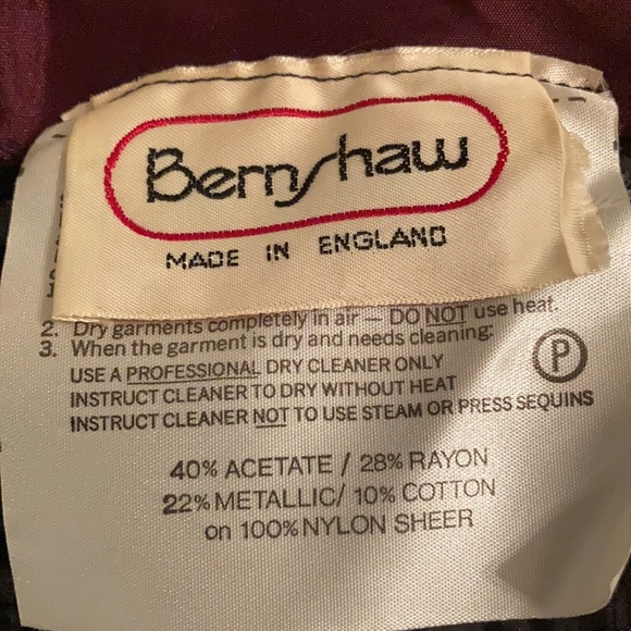 🌼HOST PICK🌼Vintage NWOT Bernshaw Sequin Jacket - Picture 3 of 9